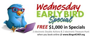 FREE $1,000 in Specials' Prizes